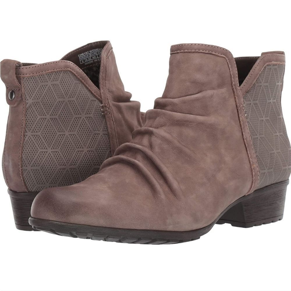 BRAND NEW COBB HILL WOMEN"S GRATASHA PANEL 2 BOOT ANKLE